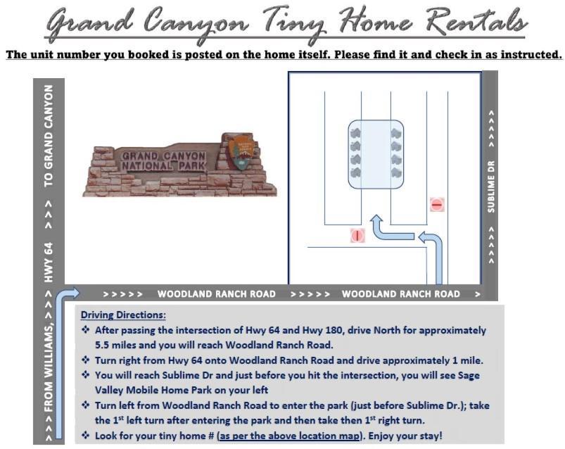 ואלה 069A The Grand Canyon Getaway Suite With Kitchenette Sleeps 4 מראה חיצוני תמונה